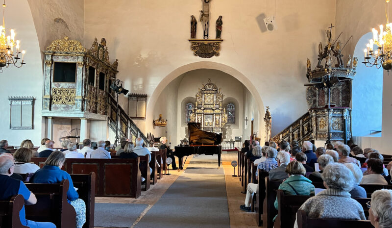 Wolfgang Plagge, Stange kirke 2022. Foto: Hanna M. Hvalbye