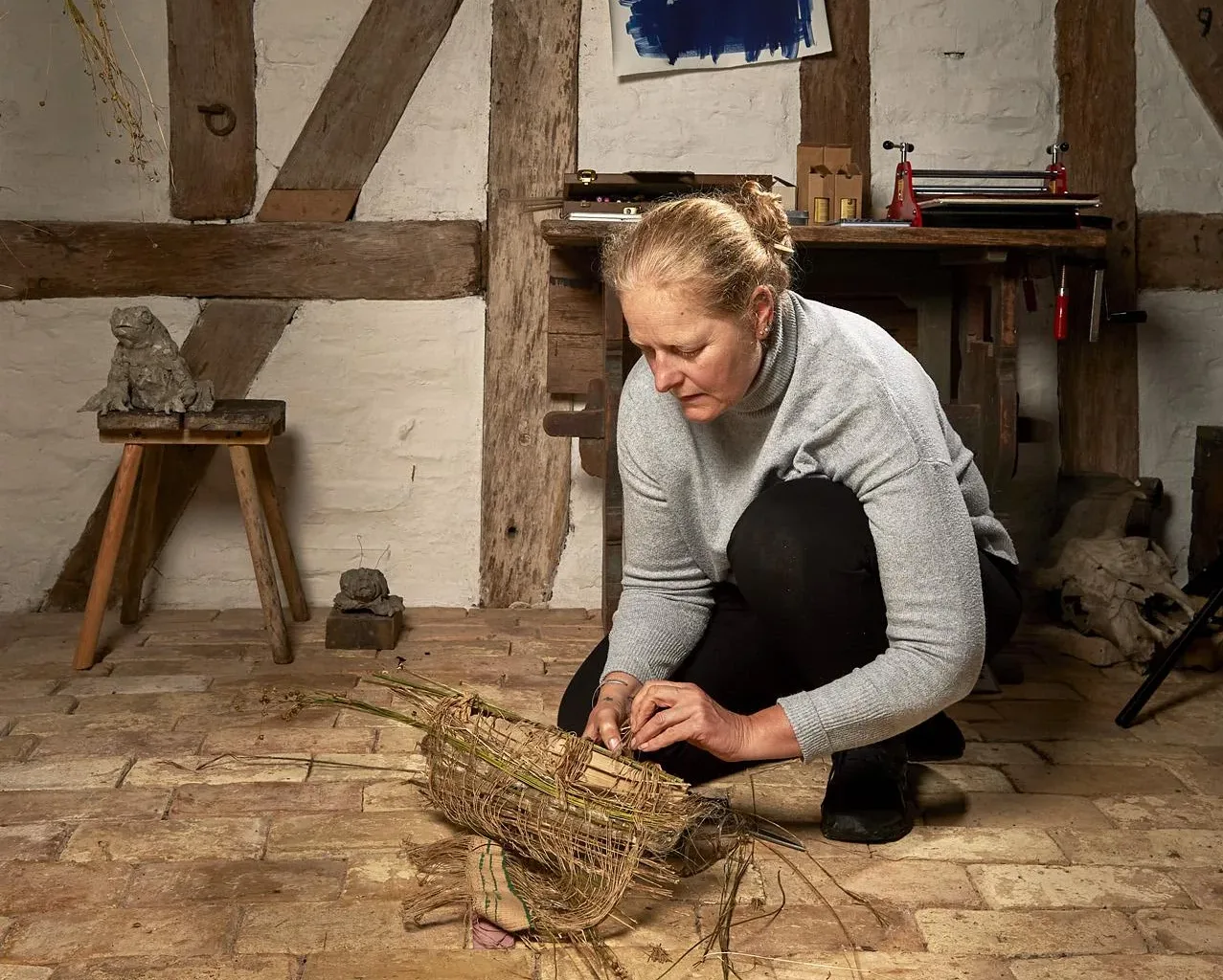 Pia Græsbøll Ottesen – Dansk flora i Norge mellom linskulptur og cyanotypi