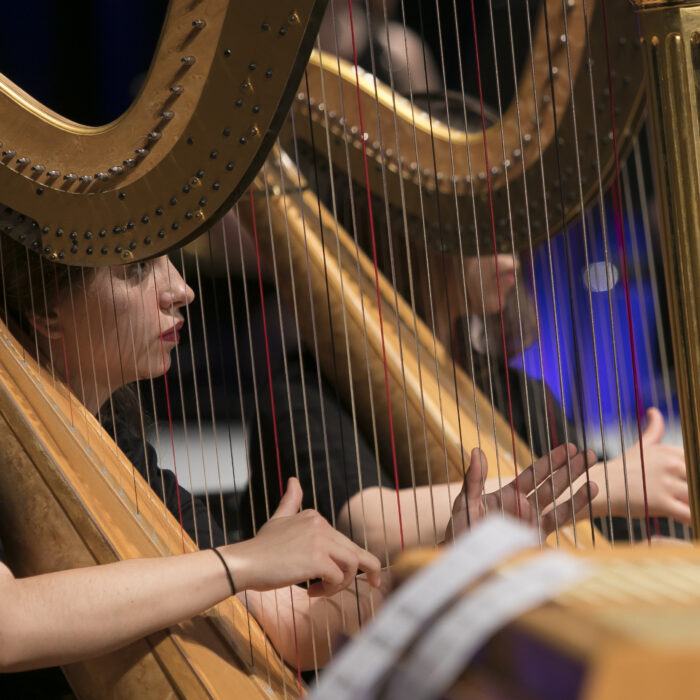 Perkusjon og harpe – Ungdomssymfonikerne